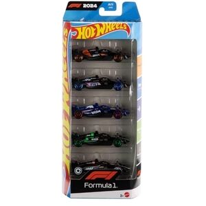 Hot Wheels Formula 1 Racing Toy Cars Set 5 Pack